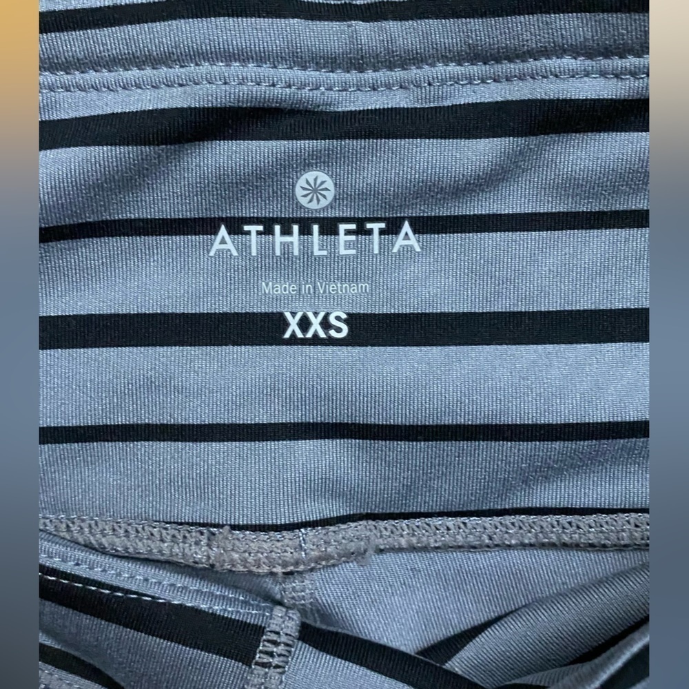 Athleta Relay Striped Tight Size XXS - Picture 5 of 9
